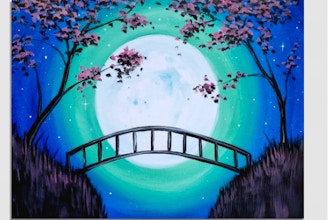 Paint Nite: Cherry Blossom Bridge